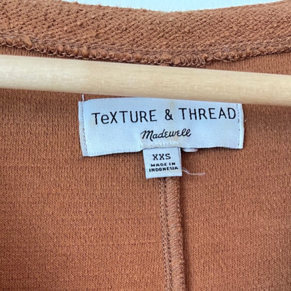 Madewell Texture & Thread Wrap Cedar Top - Picture 4 of 5